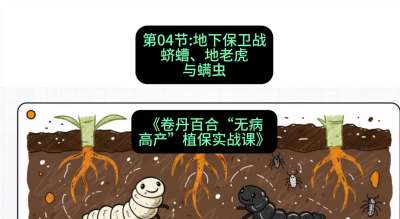 第04节：地下保卫战&mdash;&mdash;蛴螬、地老虎与螨虫 ，课程：《卷丹百合&ldquo;无病高产&rdquo;植保实战课》#识农AI